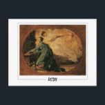 Cartão Postal Gustav Klimt nº 11 - Cartão-postal de arte<br><div class="desc">Gustav Klimt - Alegoria De Música. Cartaz de arte e assinatura nº 11 da Zedign House. Para obter mais imagens e designs do Gustav Klimt - Pinturas e Desenhos,  visite https://books.zedign.com/zas/166.html</div>