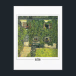 Cartão Postal Gustav Klimt nº 20 - Cartão-postal de arte<br><div class="desc">Gustav Klimt - A Casa De Guardaboschi 1912. Cartaz de arte e assinatura nº 20 da Zedign House. Para obter mais imagens e designs do Gustav Klimt - Pinturas e Desenhos,  visite https://books.zedign.com/zas/166.html</div>