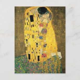 Cartão Postal GUSTAV KLIMT - O beijo de 1907