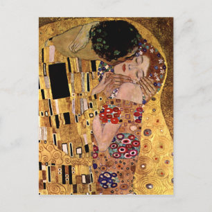 Cartão Postal Gustav Klimt: O Beijo (Detalhe)
