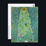 Cartão Postal Gustav Klimt - O Girassol<br><div class="desc">O girassol - Gustav Klimt,  Óleo na Canvas,  1907</div>