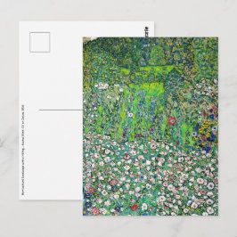 Cartão Postal Gustav Klimt - Paisagem e Caipira Hortícolas