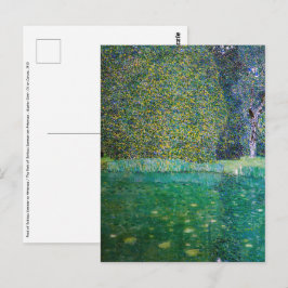 Cartão Postal Gustav Klimt - Parque de Schloss Kammer am Atterse