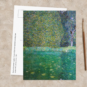 Cartão Postal Gustav Klimt - Parque de Schloss Kammer am Atterse