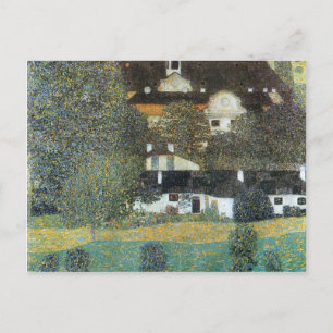 Cartão Postal Gustav Klimt- Schloss Kammer am Attersee, II