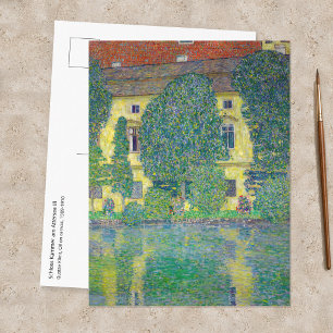 Cartão Postal Gustav Klimt - Schloss Kammer am Attersee III