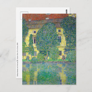 Cartão Postal Gustav Klimt - Schloss Kammer am Attersee III