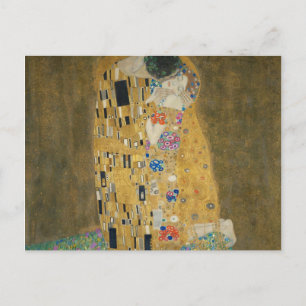 Cartão Postal Gustav Klimt - The Biss