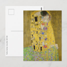 Cartão Postal Gustav Klimt - The Biss