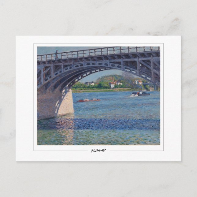 Cartão Postal Gustave Caillebotte #10 - Belas Artes (Frente)