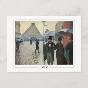 Cartão Postal Gustave Caillebotte #179 - Arte Fina