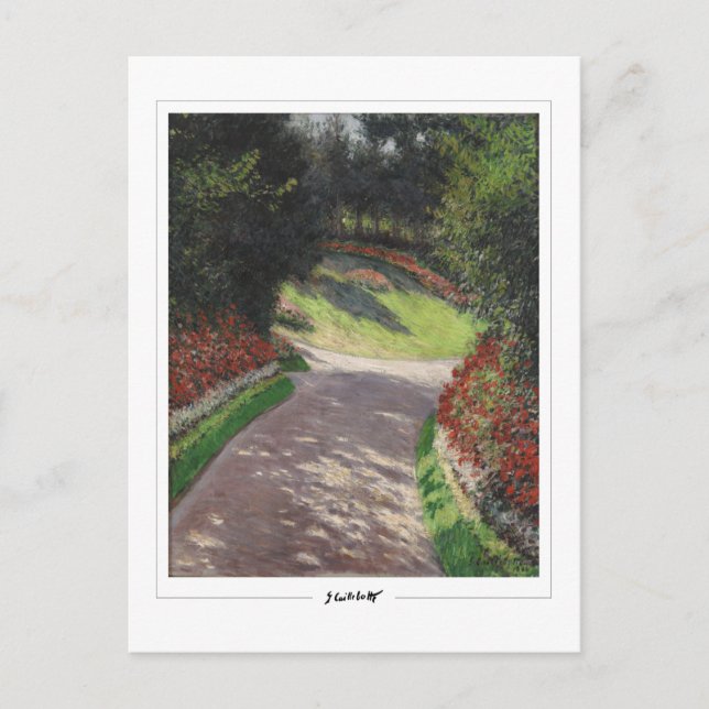 Cartão Postal Gustave Caillebotte #369 - Belas Artes (Frente)