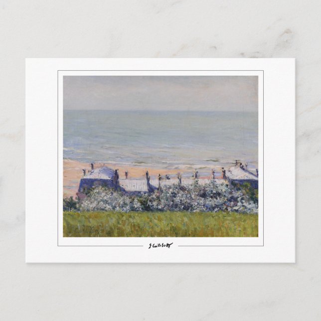 Cartão Postal Gustave Caillebotte #394 - Belas Artes (Frente)