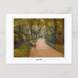 Cartão Postal Gustave Caillebotte #74 - Belas Artes