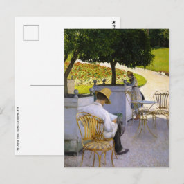Cartão Postal Gustave Caillebotte - As Laranjeiras