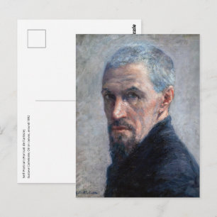 Cartão Postal Gustave Caillebotte - Auto-retrato