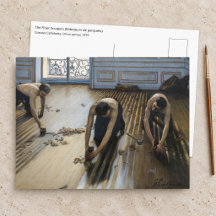 Gustave Caillebotte - Os Raspadores de Piso