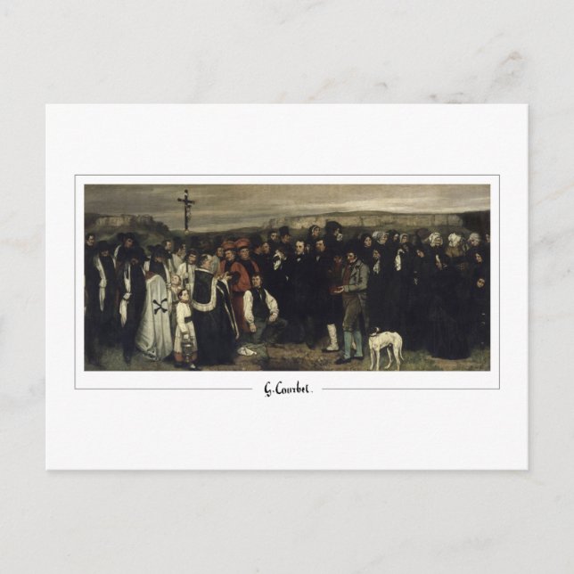 Cartão Postal Gustave Courbet #389 - Belas Artes (Frente)