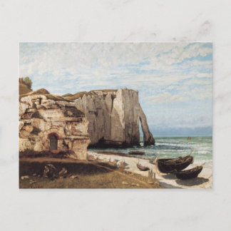 Cartão Postal Gustave Courbet - Os desfiladeiros na retretat apó