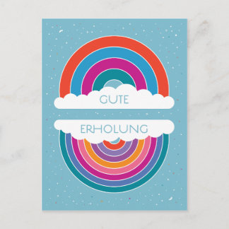 Cartão Postal Gute Erholung