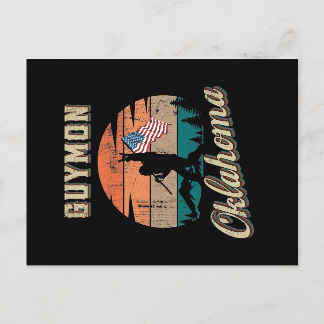 Cartão Postal Guymon Oklahoma (Frente)