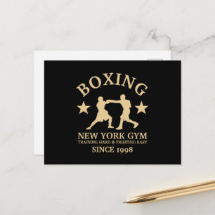 Cartão Postal Gym Boxing, Pro Fighters