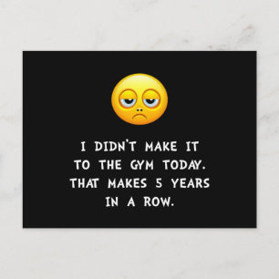 Cartão Postal Gym hoje