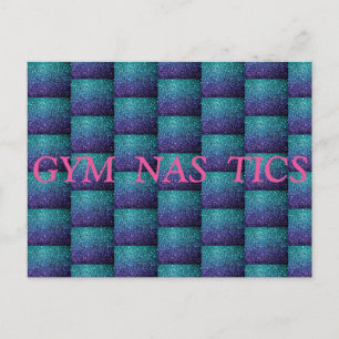CARTÃO POSTAL GYM NAS TICS - GYMNASTICS