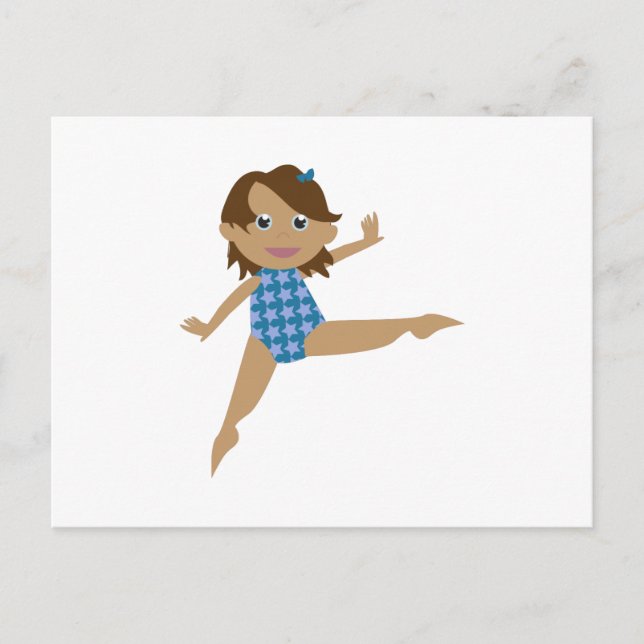 Cartão Postal Gymnast (Frente)