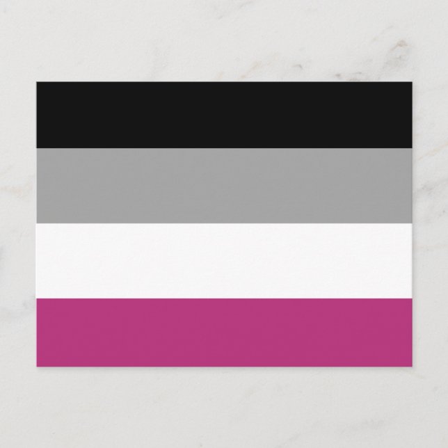 Cartão Postal Gynephilia Pride Flag (Frente)