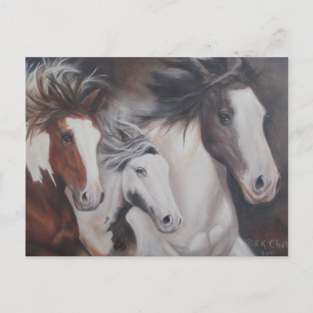 Cartão Postal Gypsy Run (Frente)