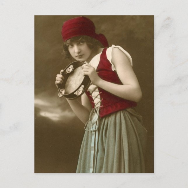 Cartão Postal Gypsy Vintage (Frente)