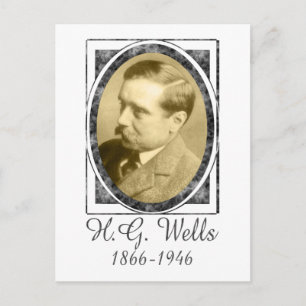Cartão Postal H. G. Wells