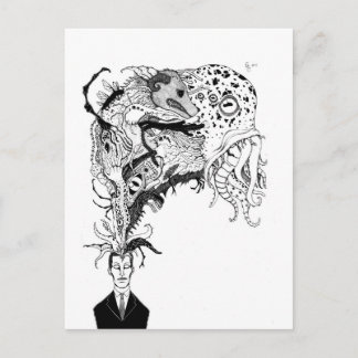 Cartão Postal H.P. Monstros de Lovecraft
