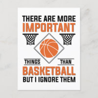 há coisas mais importantes que basquete