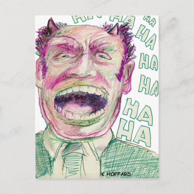Cartão Postal Ha Ha Ha (Frente)
