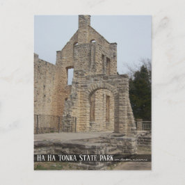 Cartão Postal Ha Ha Tonka Castle Ruins Missouri Viagem