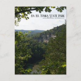 Cartão Postal Ha Ha Tonka State Park em Camdenton Missouri