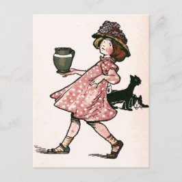 Cartão Postal "Há muitas falhas...Ilustração .Vintage