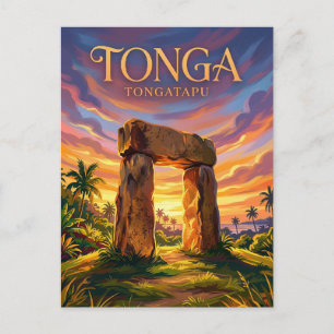 Cartão Postal Ha'amonga 'a Maui Tonga