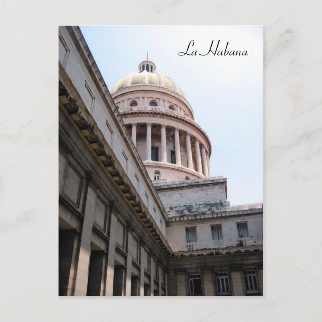 Cartão Postal habana capitolio (Frente)