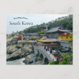 Cartão Postal Haedong Yonggungsa Temple Busan South Korea