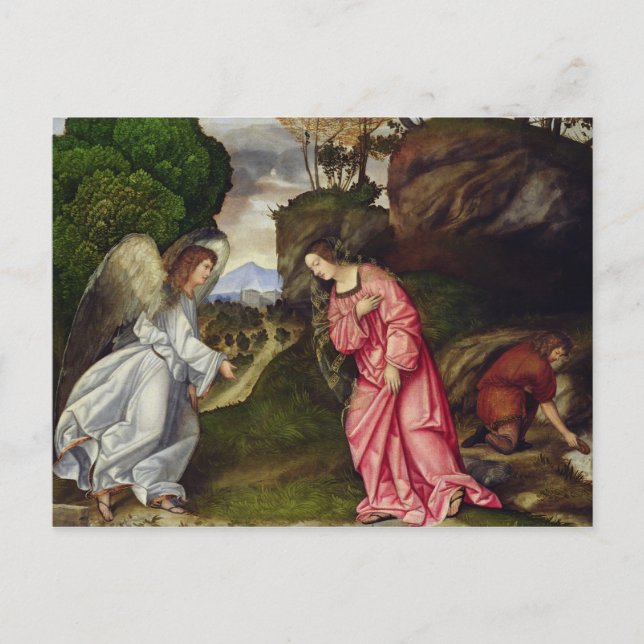 Cartão Postal Hagar e o Angel (Frente)
