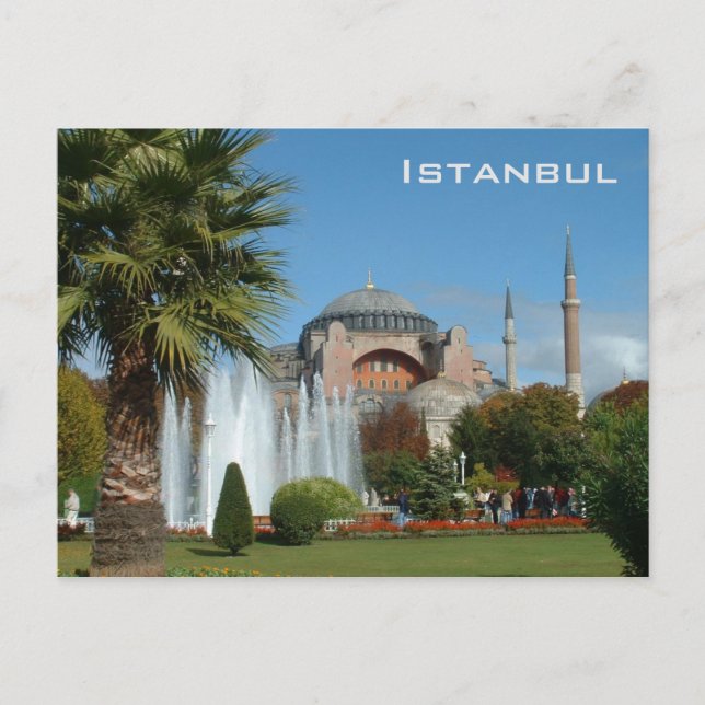 Cartão Postal Hagia Sophia (Frente)