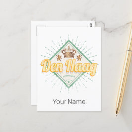 Cartão Postal Haia, Países Baixos, Retro Holland Vintage