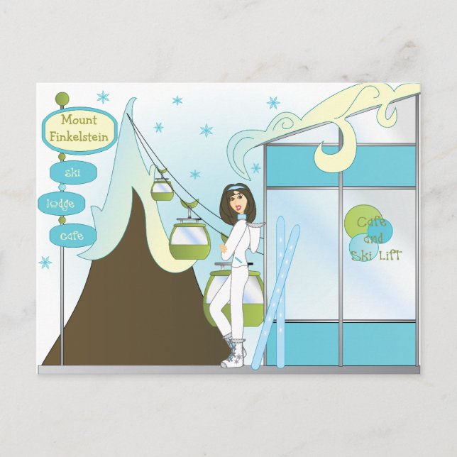 Cartão Postal Haidaz, MonteFinkelstein (Frente)