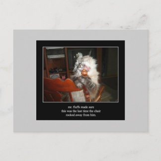 cartão postal haiku cat 15