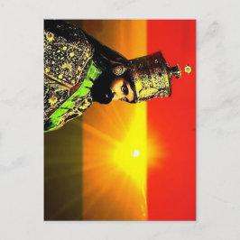 Cartão Postal Haile Selassie I - HIM - Jah Rastafari - Cartão-po