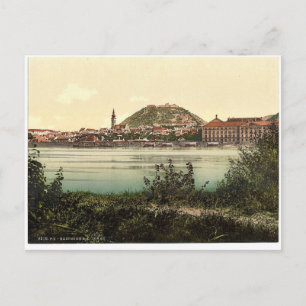 Cartão Postal Hainburg, Baixa Áustria, Ph clássico Austro-Hungri