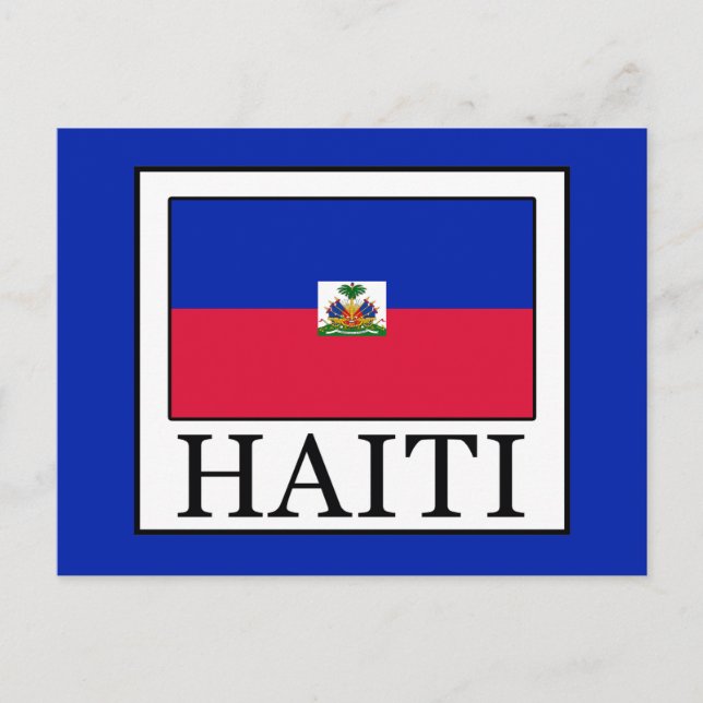 Cartão Postal Haiti (Frente)
